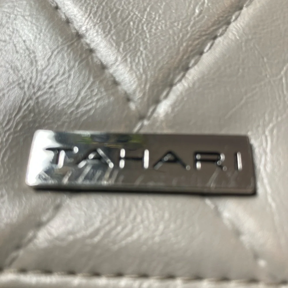 Tahari Gray Quilted Women's Wallet